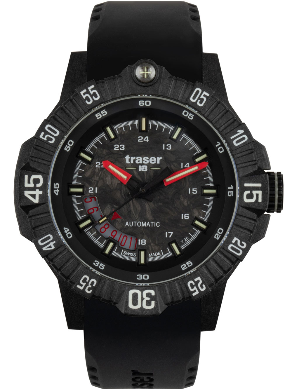 Traser 110961 P99 A Tactical Carbon 46mm 20ATM