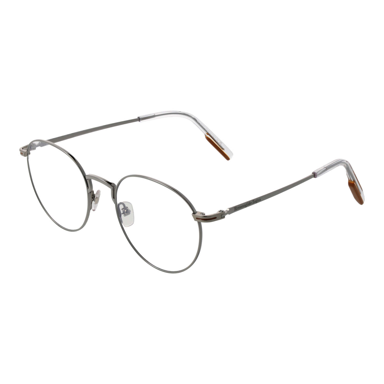 Ermenegildo Zegna obroučky na dioptrické brýle EZ5221 016 51 Titanium