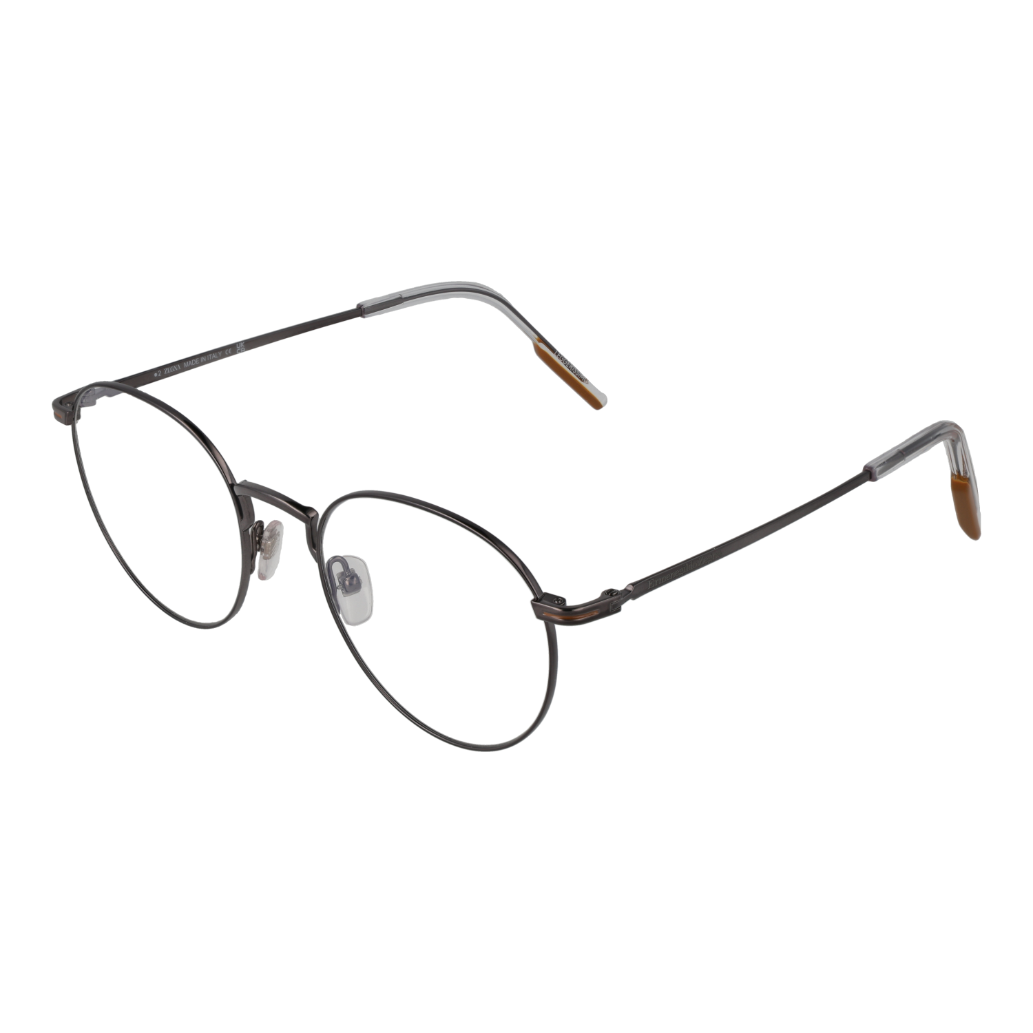 Ermenegildo Zegna obroučky na dioptrické brýle EZ5221 008 51 Titanium