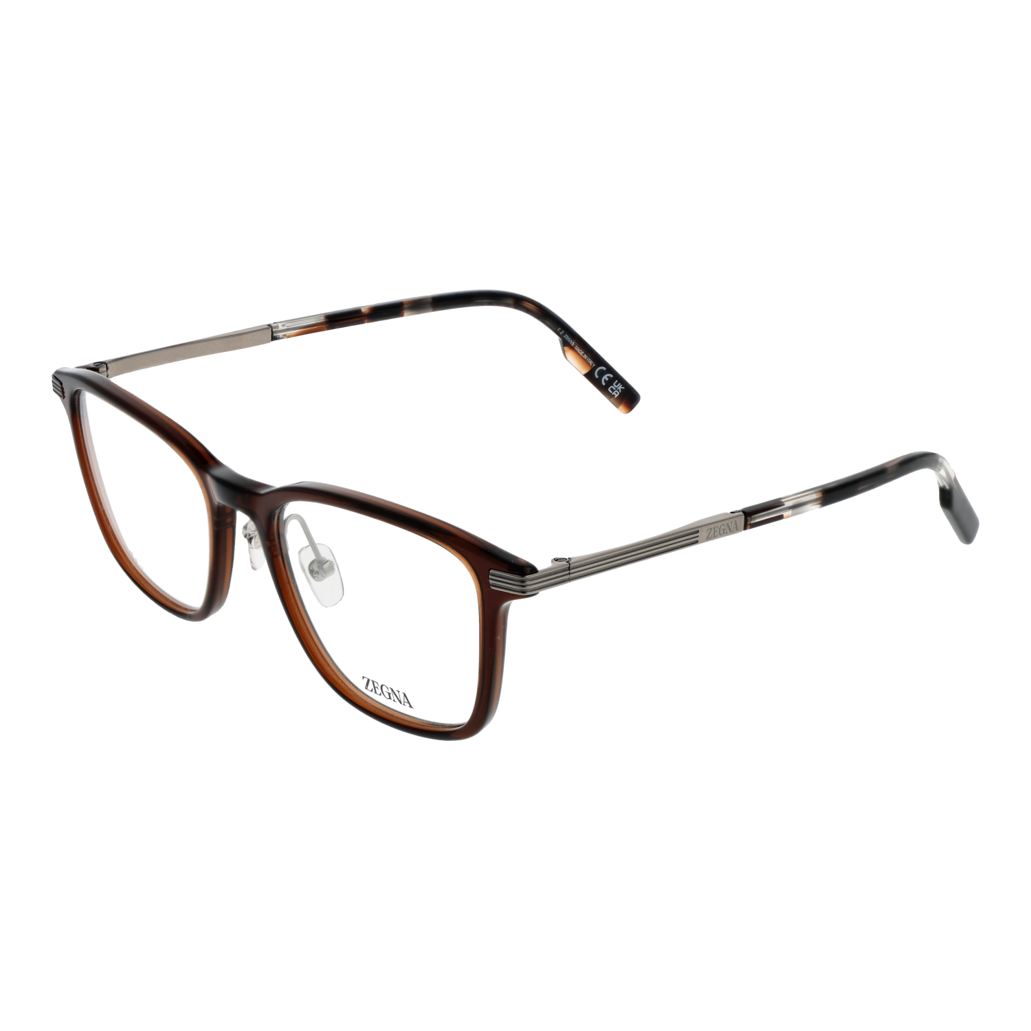 Ermenegildo Zegna obroučky na dioptrické brýle EZ5251-H 050 53 Titan