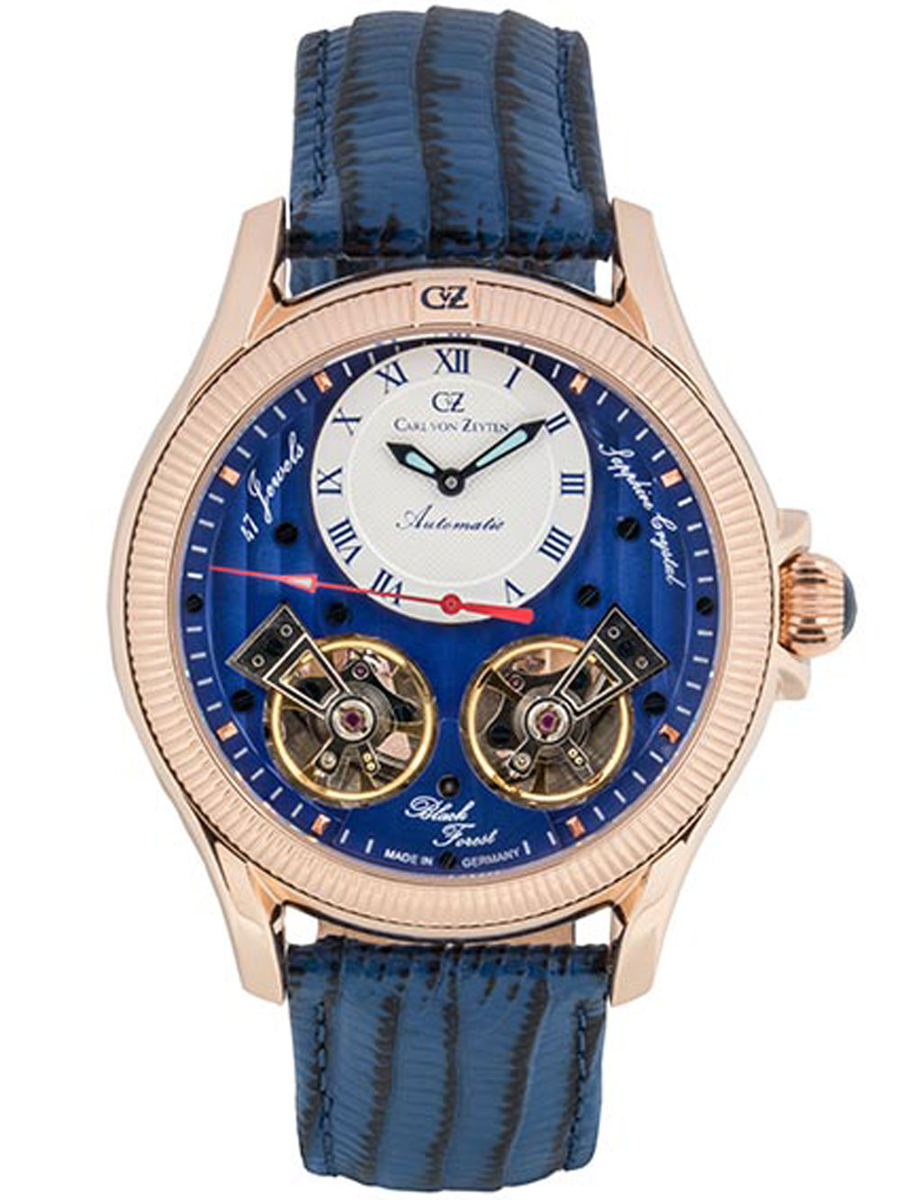 Carl von Zeyten CVZ0084RBLS Waldhaus Automatic Limited 46mm 5ATM