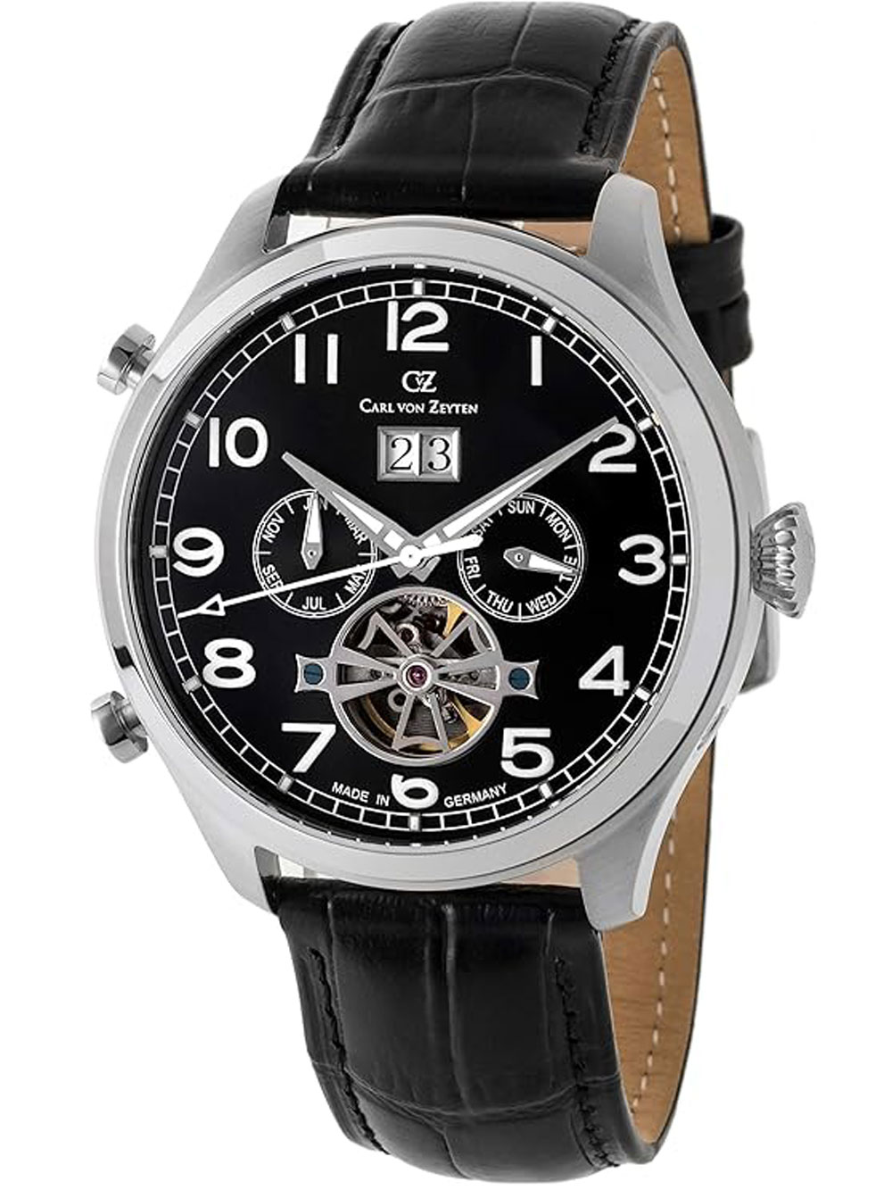 Carl von Zeyten CVZ0003BK Schönwald Automatic 45mm 3ATM
