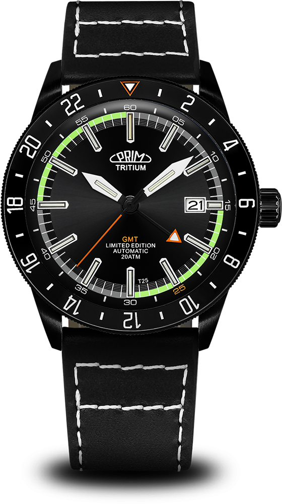 PRIM Sport Tritium 25 - World Timer - B W91P.13238.B