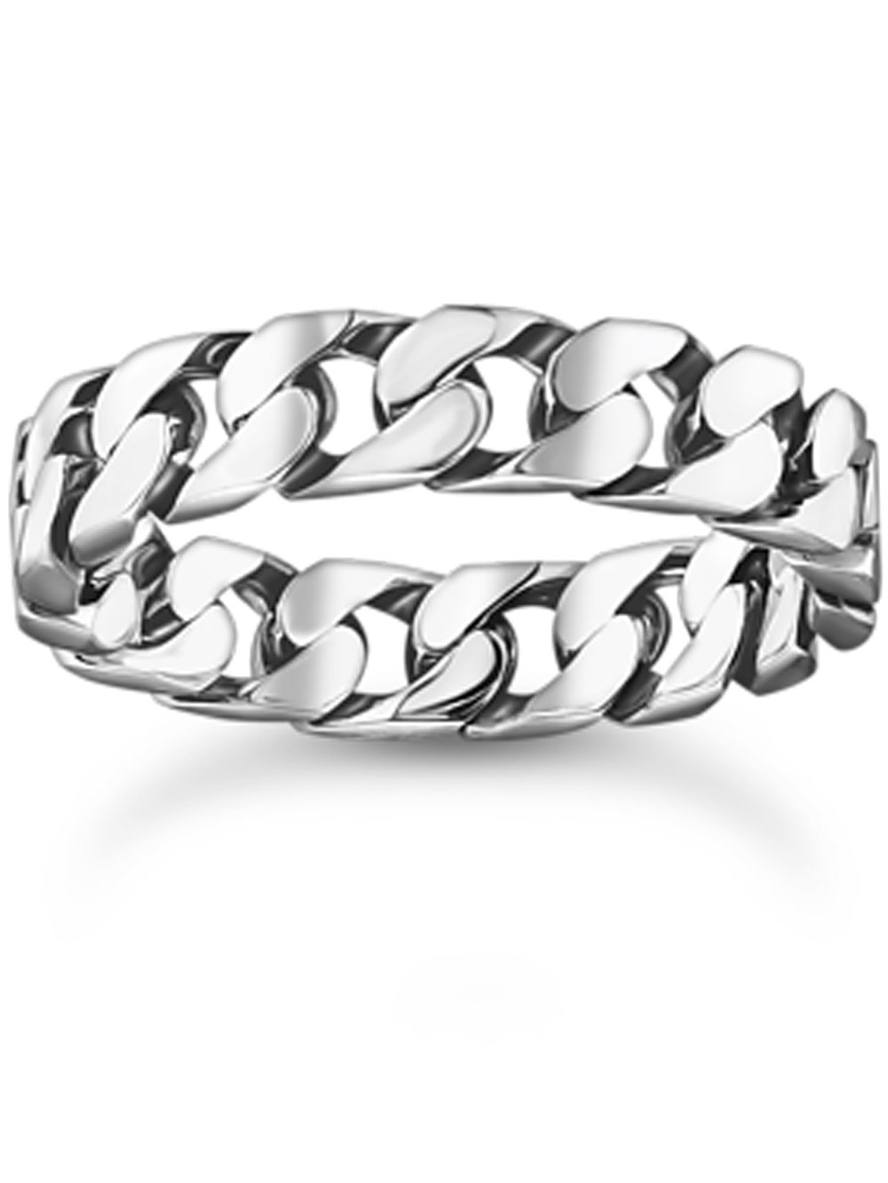 Thomas Sabo TR2496-637-21-56 prstýnek - chain links silver