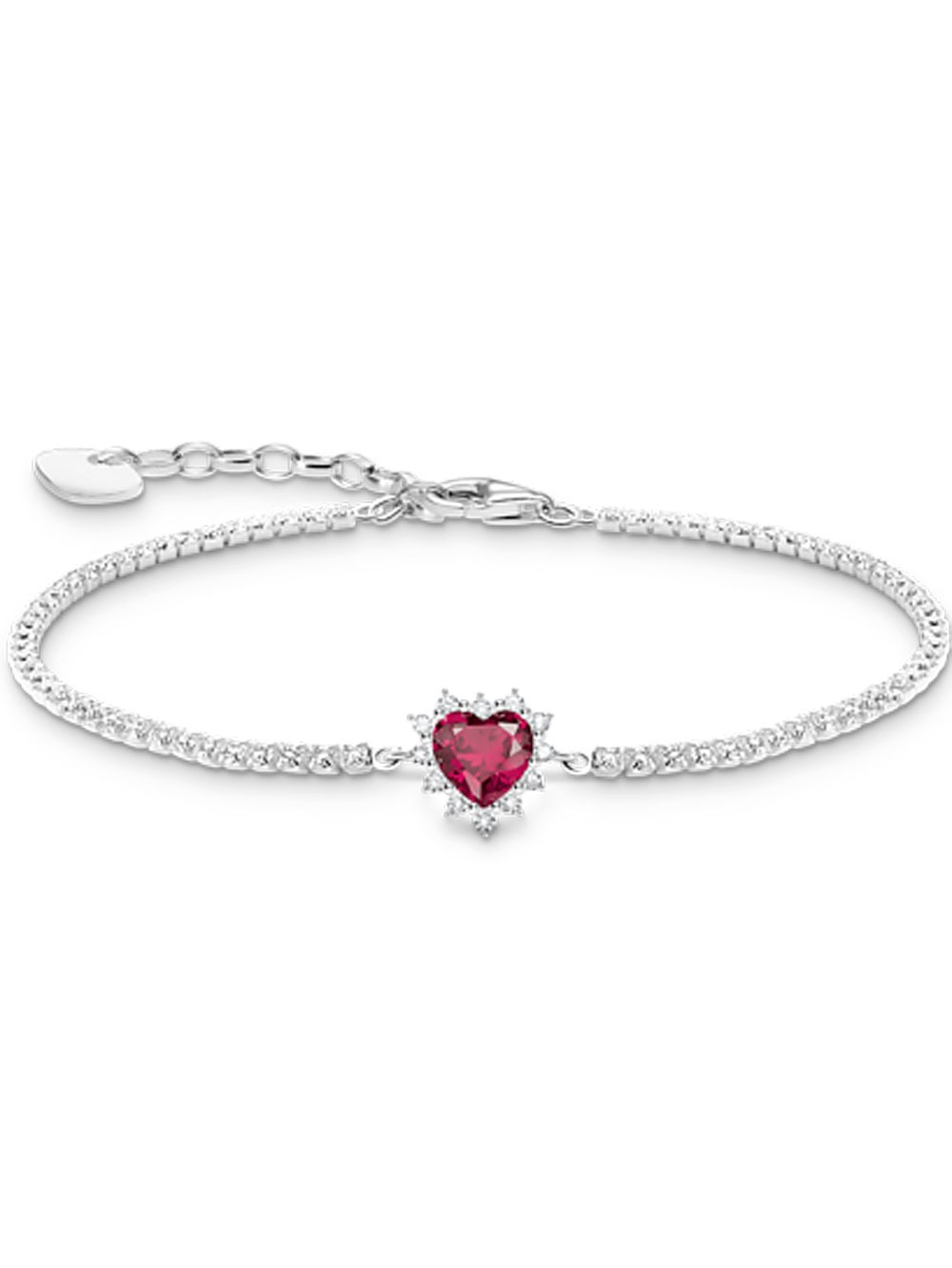 Thomas Sabo A2188-013-10-L19V heart náramek romance silver