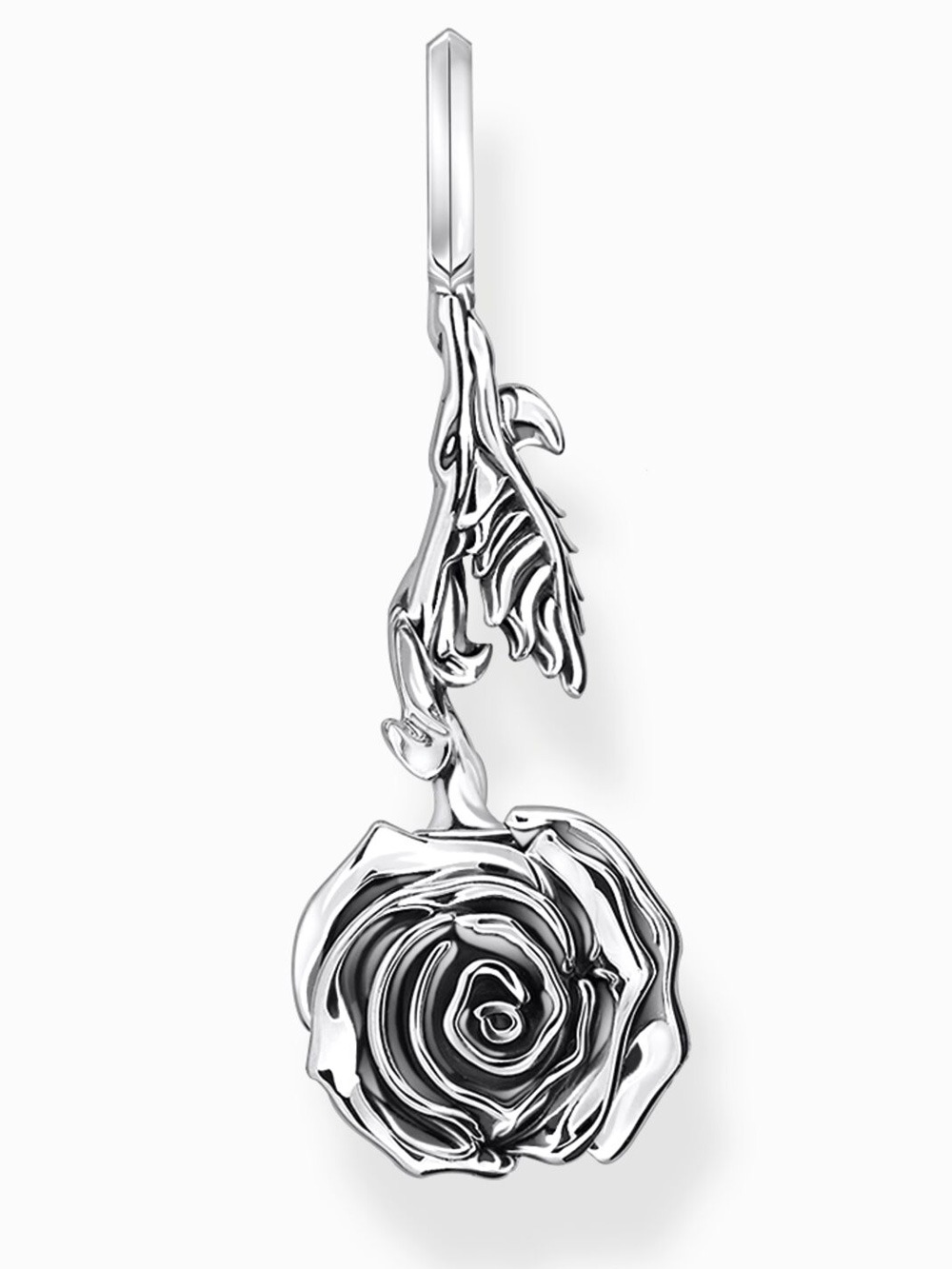 Thomas Sabo PE981-637-21 nárameks - midnight rose silver big