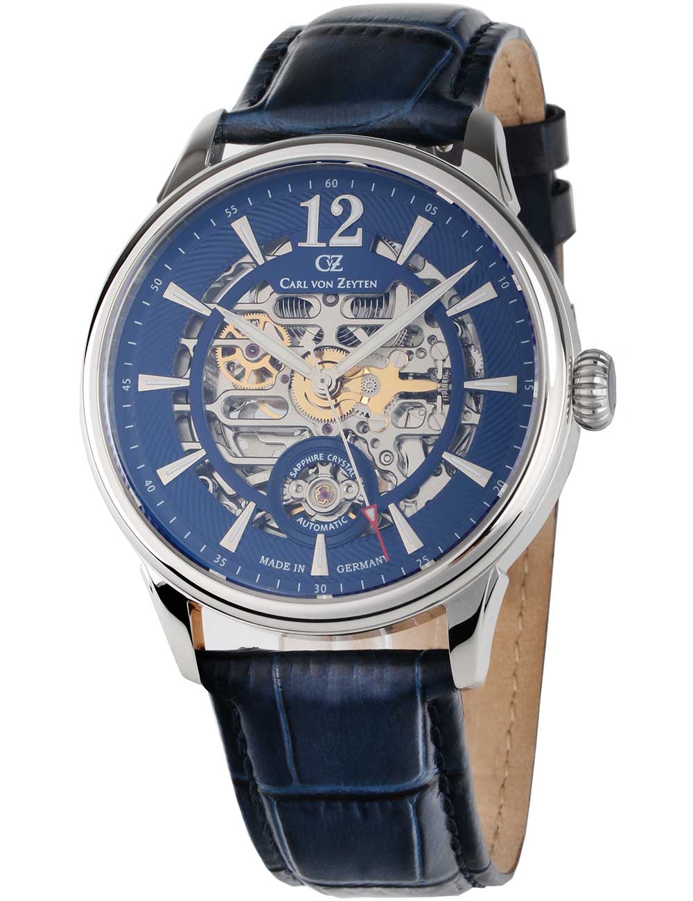 Carl von Zeyten CVZ0080BLS Schramberg Automatic 42mm 5ATM