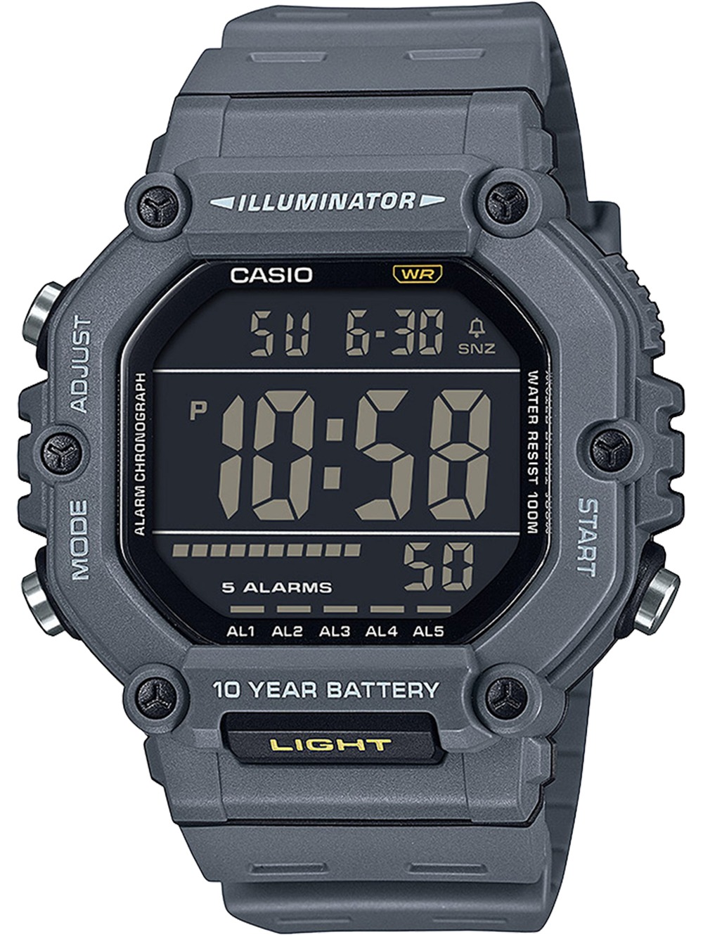 Casio AE-1600H-8BVEF Timeless Collection 50mm 10ATM