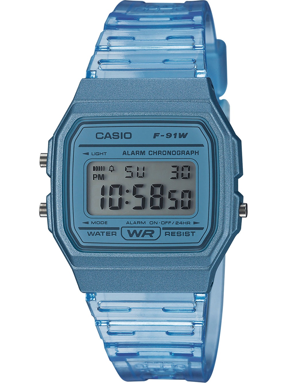 Casio F-91WS-2EF Timeless Collection 33mm 1ATM