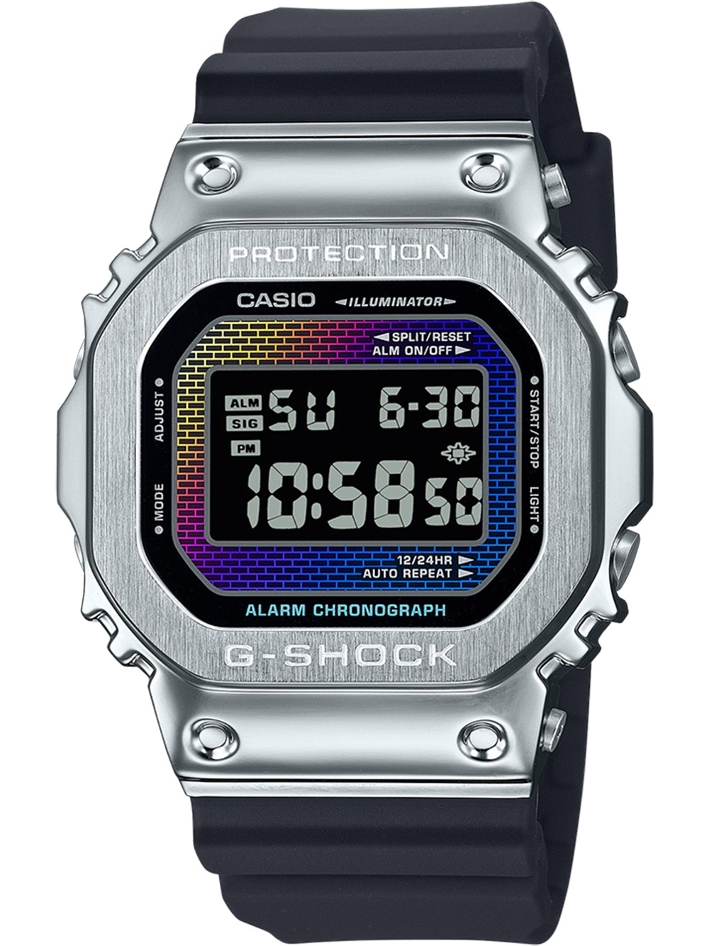 Casio GM-5600RW-1ER G-Shock G-Steel 43mm 20ATM