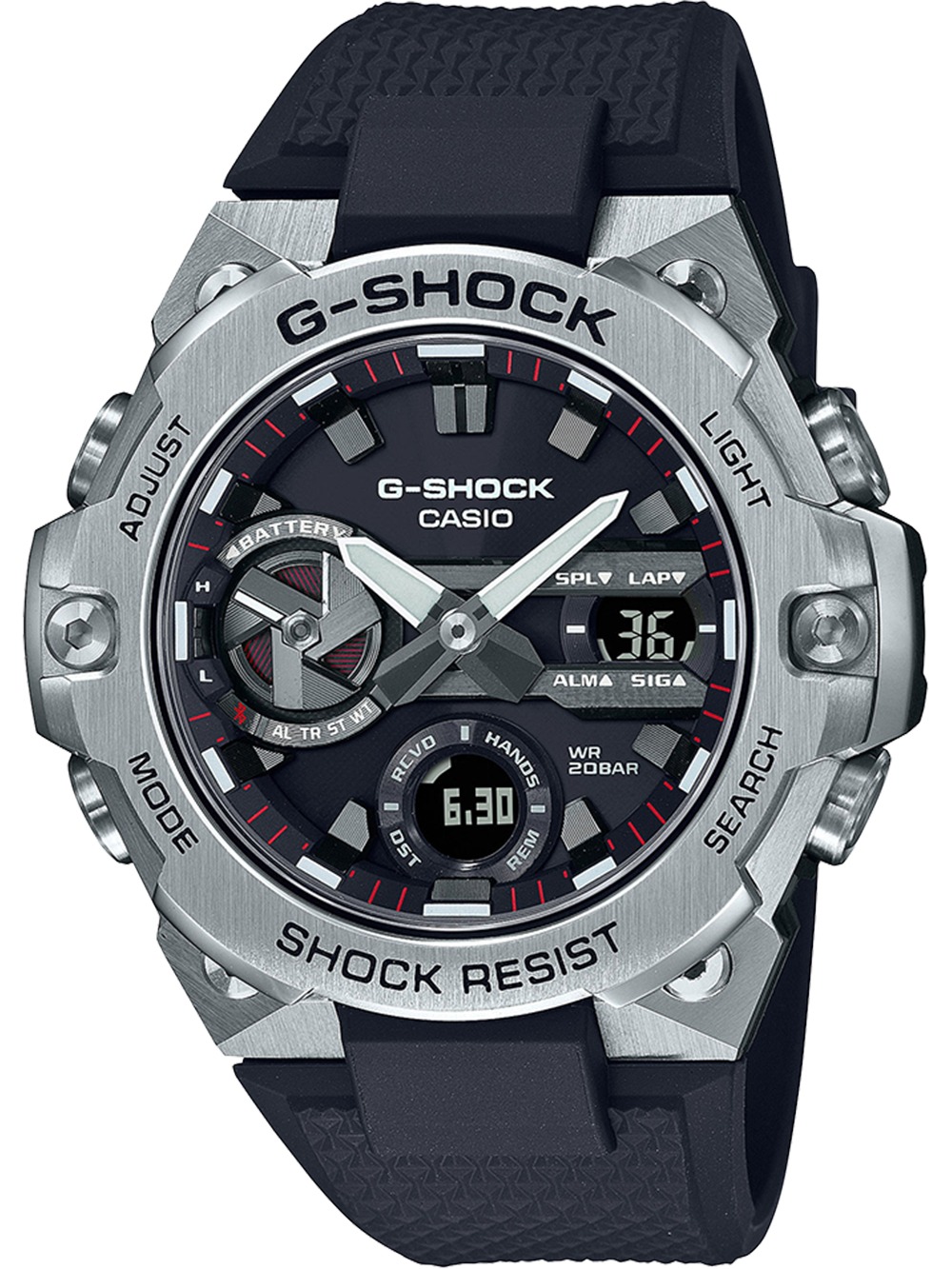 Casio GST-B400-1AER G-Shock G-Steel Radio Controlled Solar 50mm 20ATM