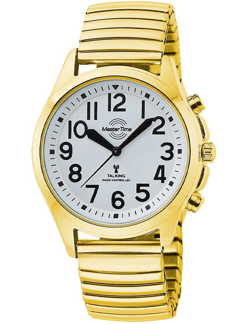 Master Time MTLA-10943-12Z Talking radio-controlled clock 38mm