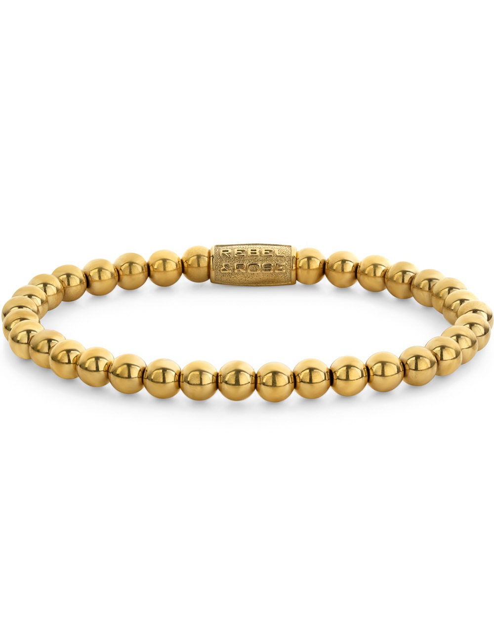 Rebel & Rose RR-60143-G-M náramek Yellowgold Handmade Rocks