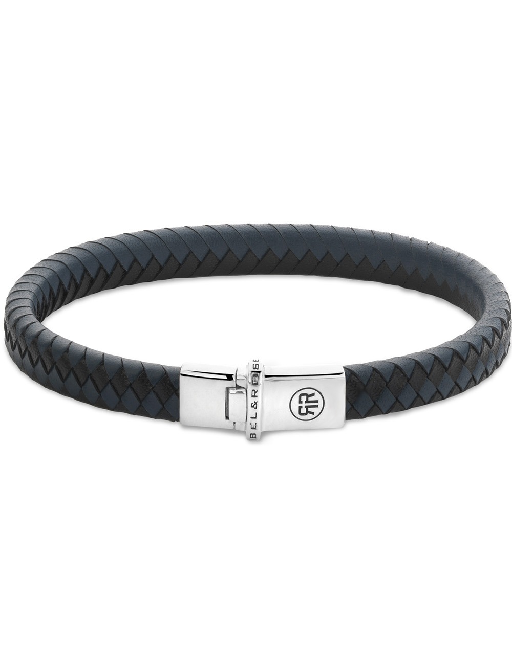 Rebel & Rose RR-L0178-S-M náramek Small Braided Black&Blue