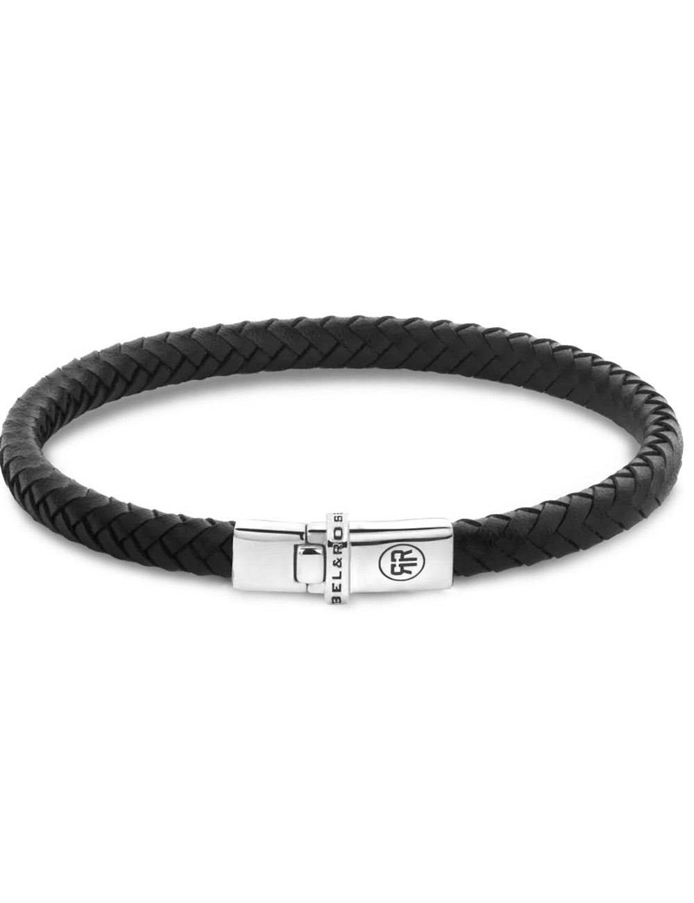 Rebel & Rose RR-L0174-S-M náramek Xtra Small Braided Black