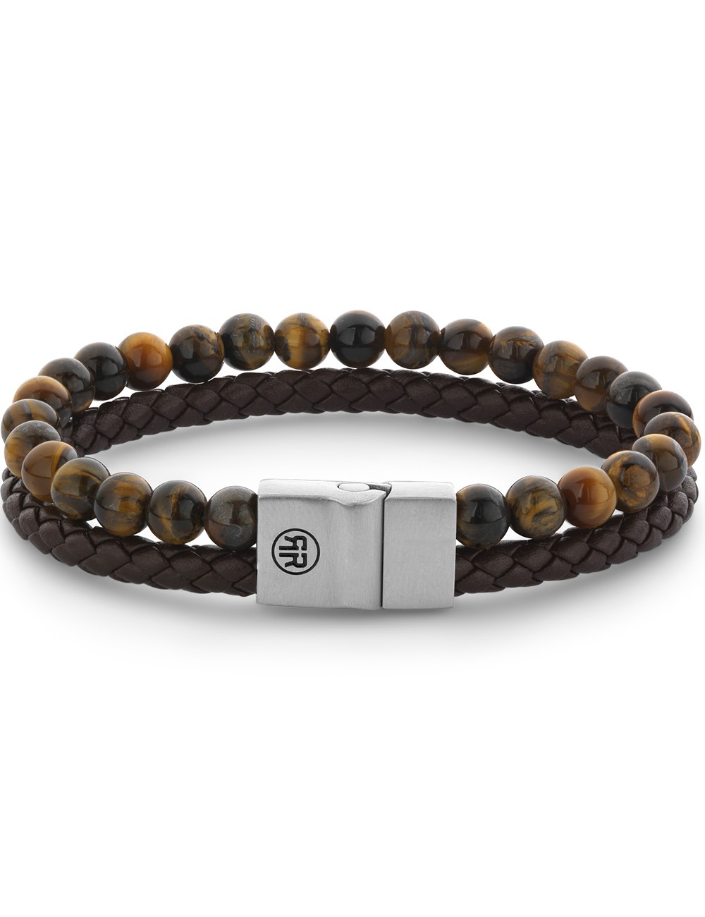 Rebel & Rose RR-M0058-S-L náramek Full Metal Combo 12mm Tiger Lily