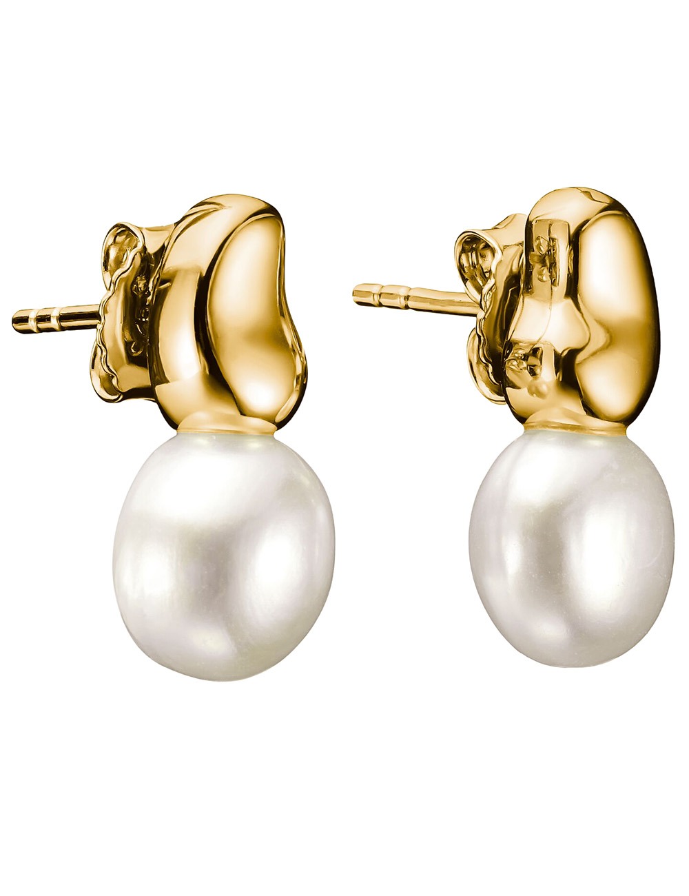 Thomas Sabo H2320-430-14 Stud Earrings with pearls Natural Beauty Gold-Plated