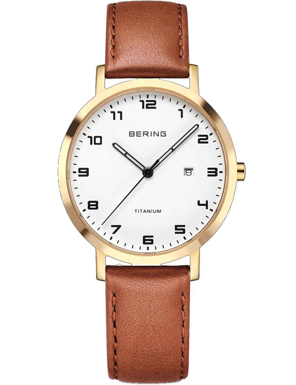 Bering 18634-534 Titanium 34mm 5ATM