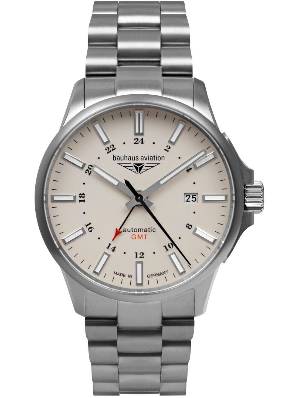 Bauhaus 2868M-5 Aviation Automatik Titanium 42mm 10ATM