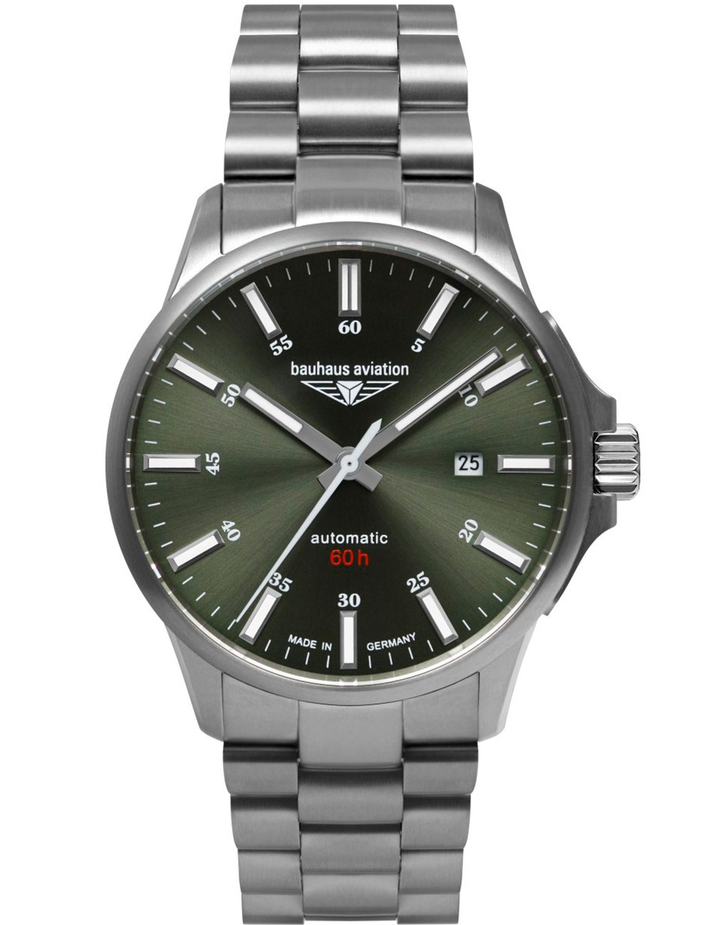 Bauhaus 2864M-4 Aviation Automatik Titanium 42mm 10ATM