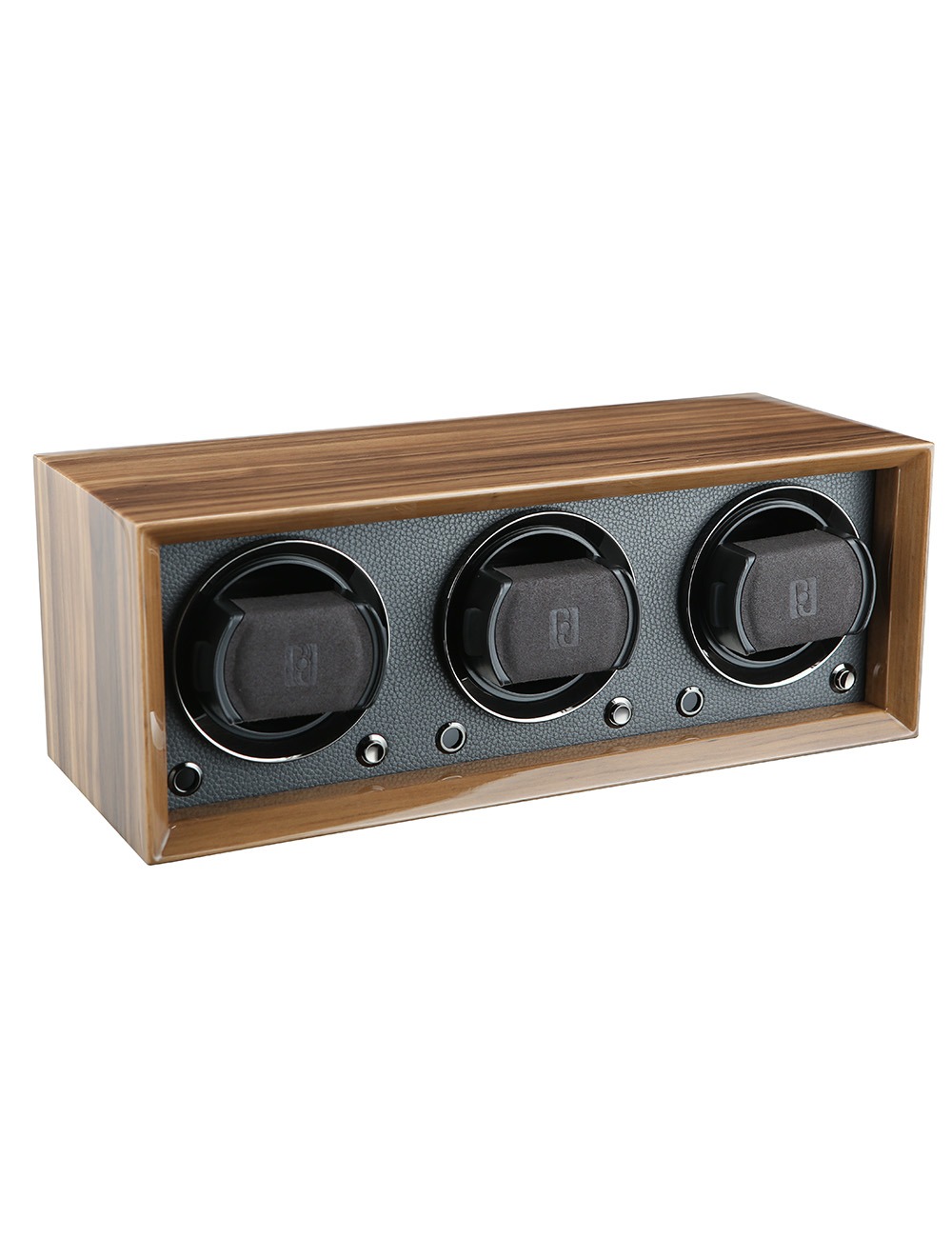 Paul Design 20076 Watch Winder Gentlemen 3 Walnut