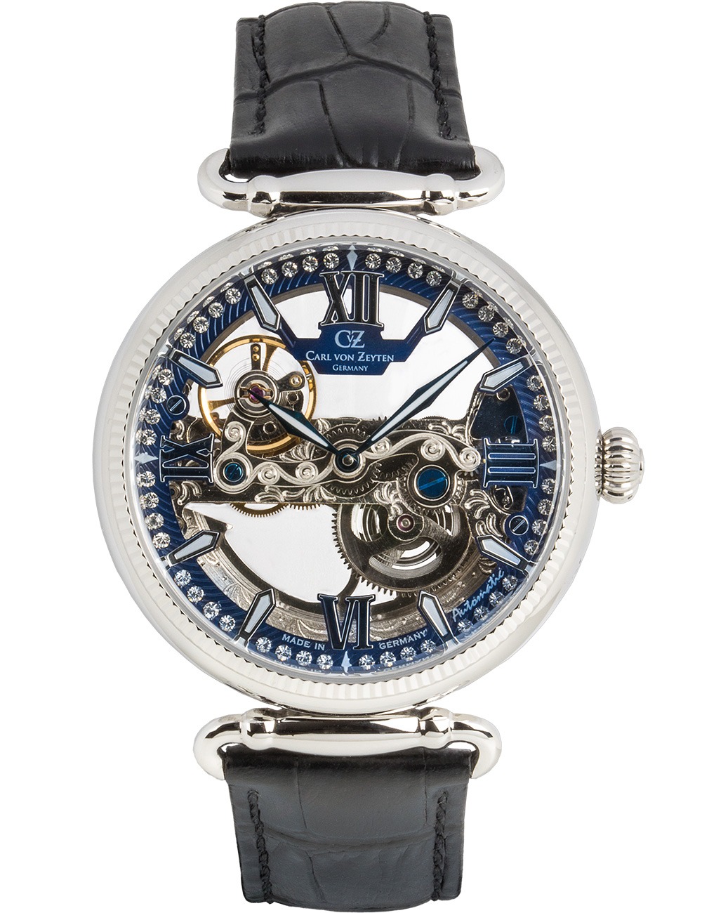 Carl von Zeyten CVZ0083BLS Häusern Automatic Limited Edition 42mm 3ATM