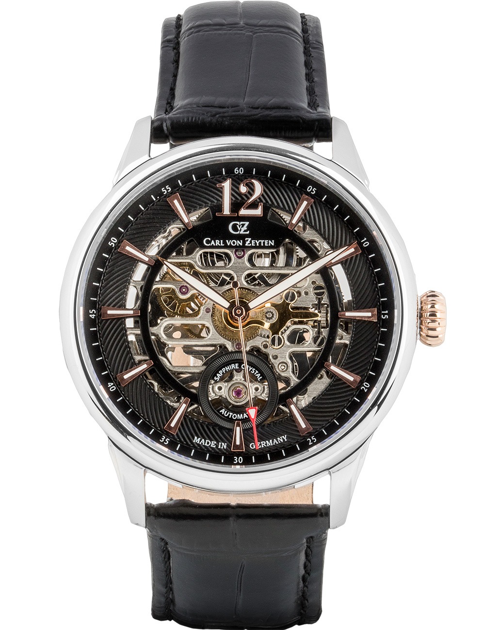 Carl von Zeyten CVZ0080BKRS Schramberg Automatic Limited Edition 43mm 5ATM