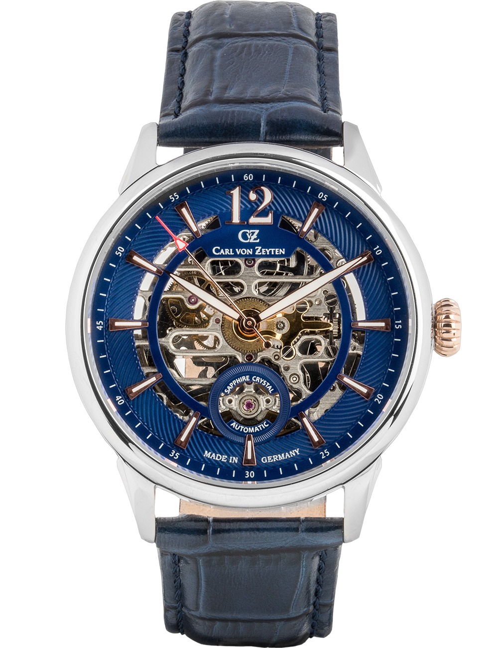 Carl von Zeyten CVZ0080BLRS Schramberg Automatic Limited Edition 43mm 5ATM