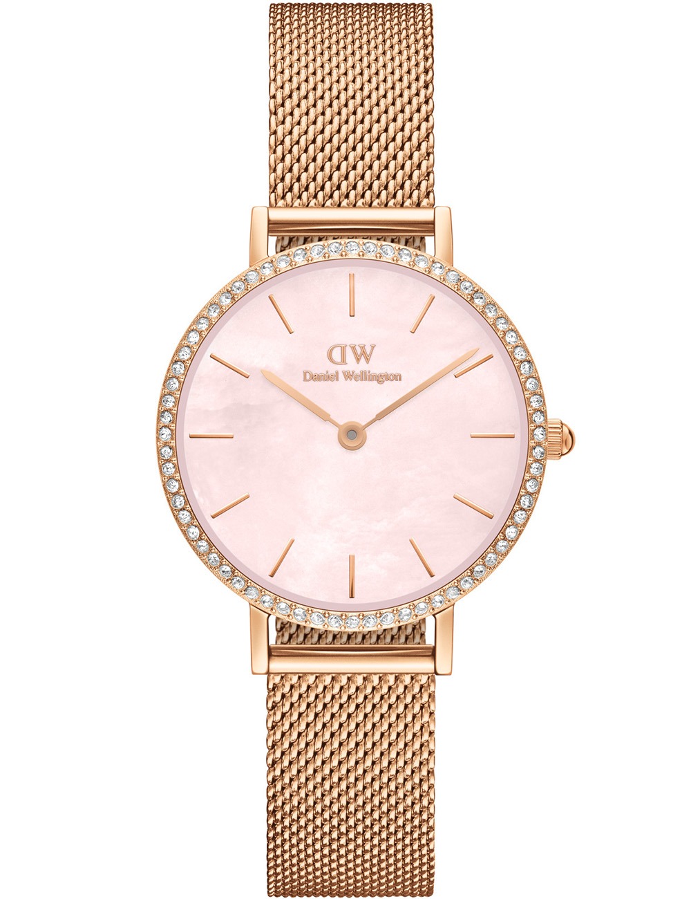 Daniel Wellington DW00100663 Petite Lumine Bezel Melrose Pink 28mm 3ATM