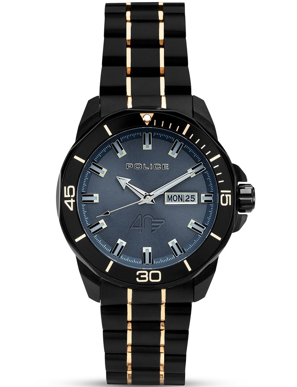 Police PEWJH0030301-SET A Thornton 43mm 5ATM mit Geldbörse Limited Edition