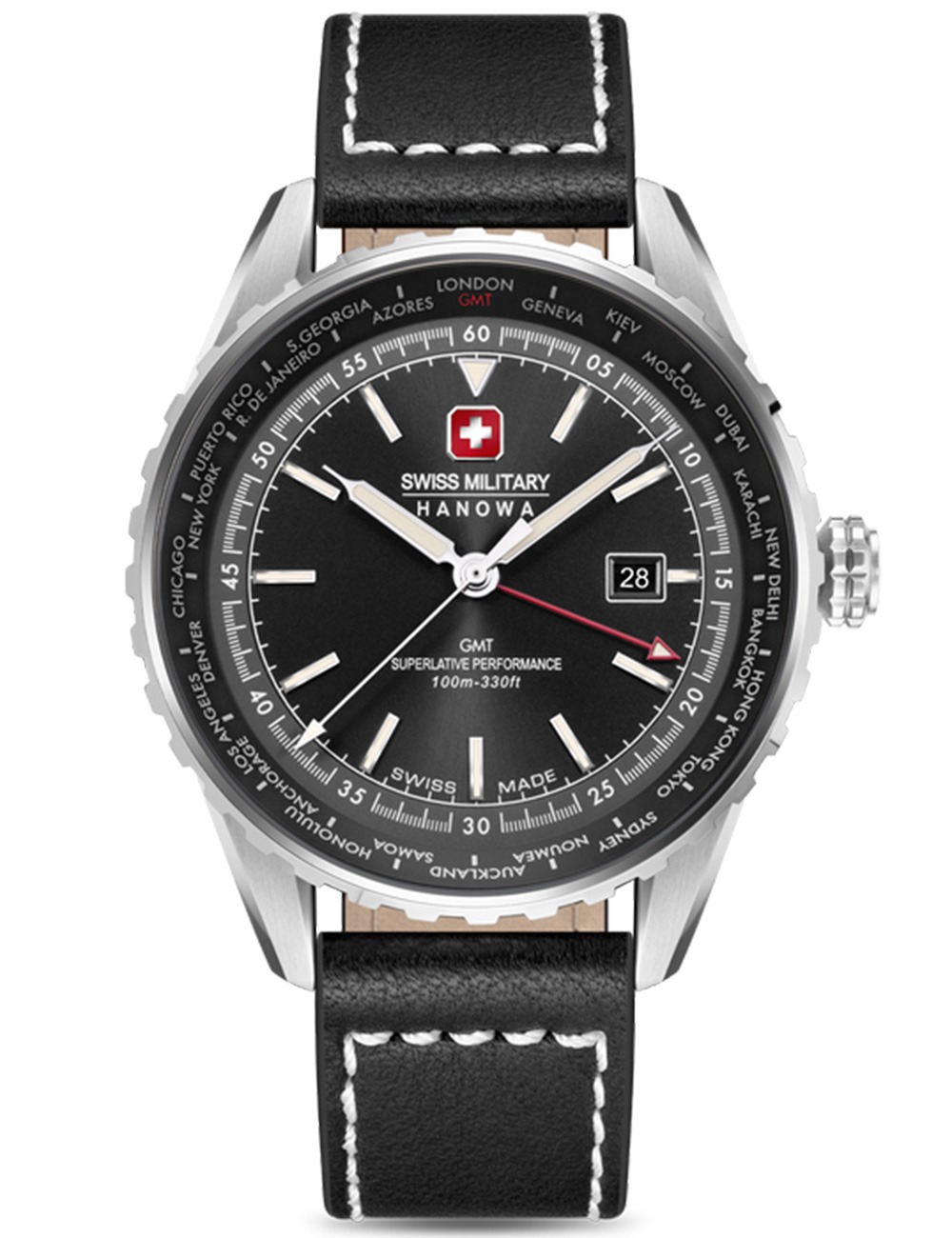 Swiss Military Hanowa SMWGB0003201 Afterburn GMT 44mm 10ATM