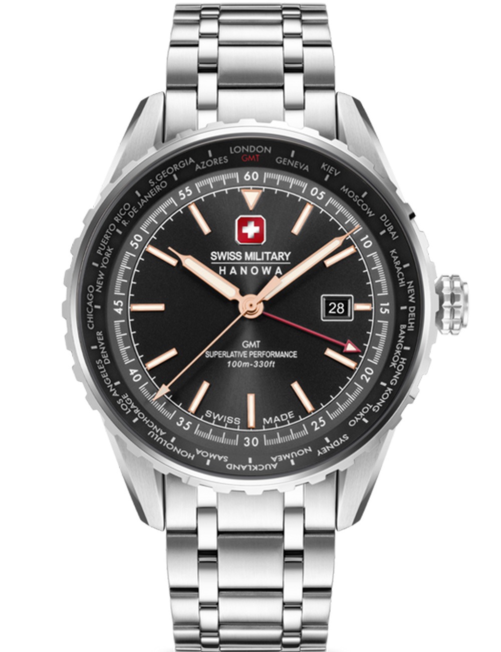 Swiss Military Hanowa SMWGH0003203 Afterburn GMT 44mm 10ATM