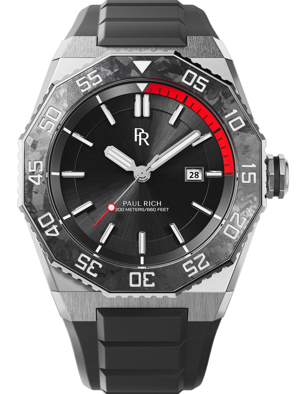 Paul Rich PR-45210 Aquacarbon Pro Midnight 42mm 20ATM