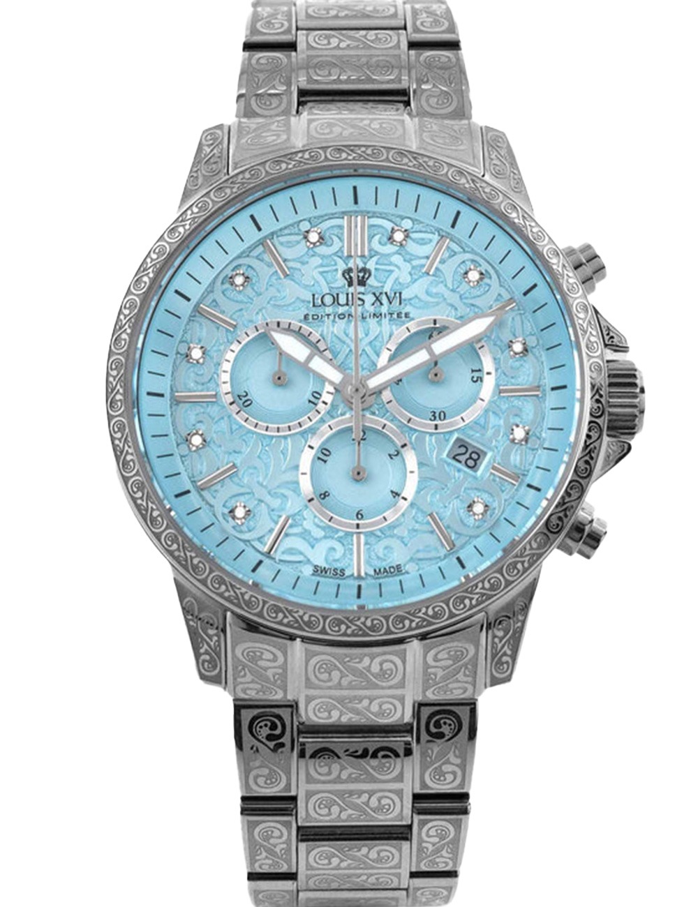 Louis XVI LXVI1823 Palais Royal 2.0 Chrono Limited Diamond 43mm 5ATM