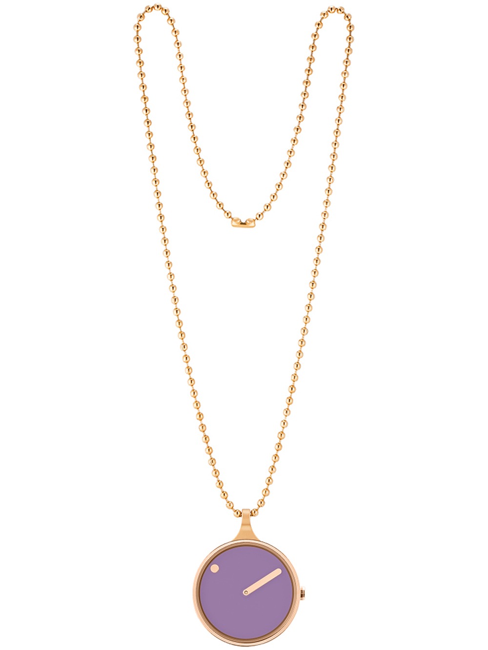 Picto 43303-9012R Violet Glow Necklace 30mm 5ATM