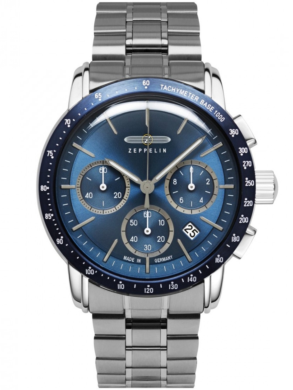 Zeppelin 8878MB-3 New York Chronograph 43mm 5ATM