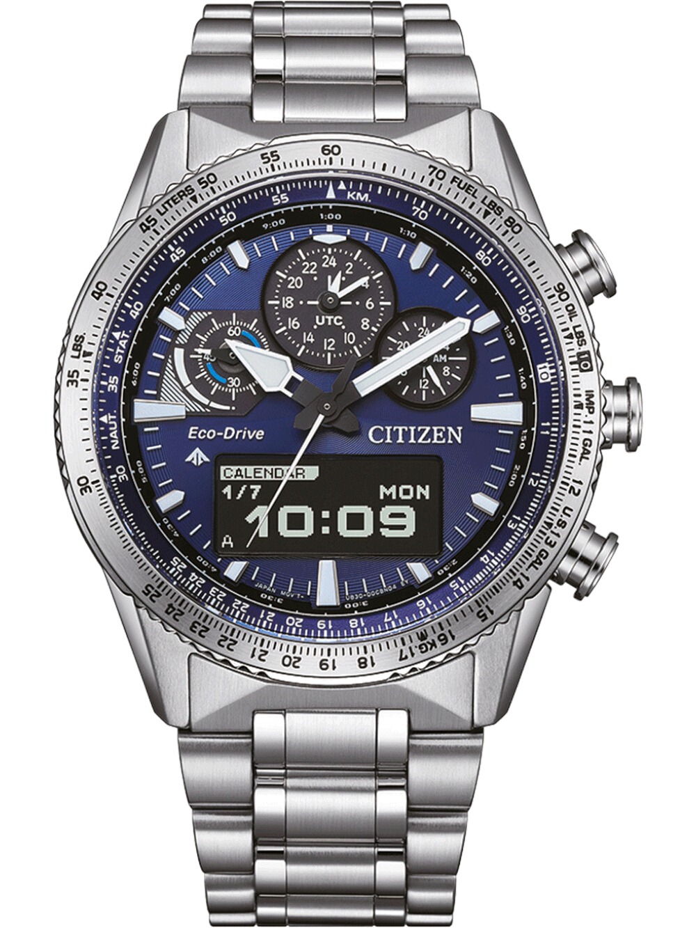 Citizen JV2000-51L Promaster Sky Eco-Drive Pilot 43mm 20ATM