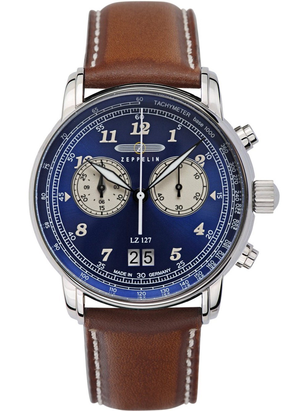 Zeppelin 8684-3 LZ127 Graf Zeppelin Chronograph 40mm 5ATM
