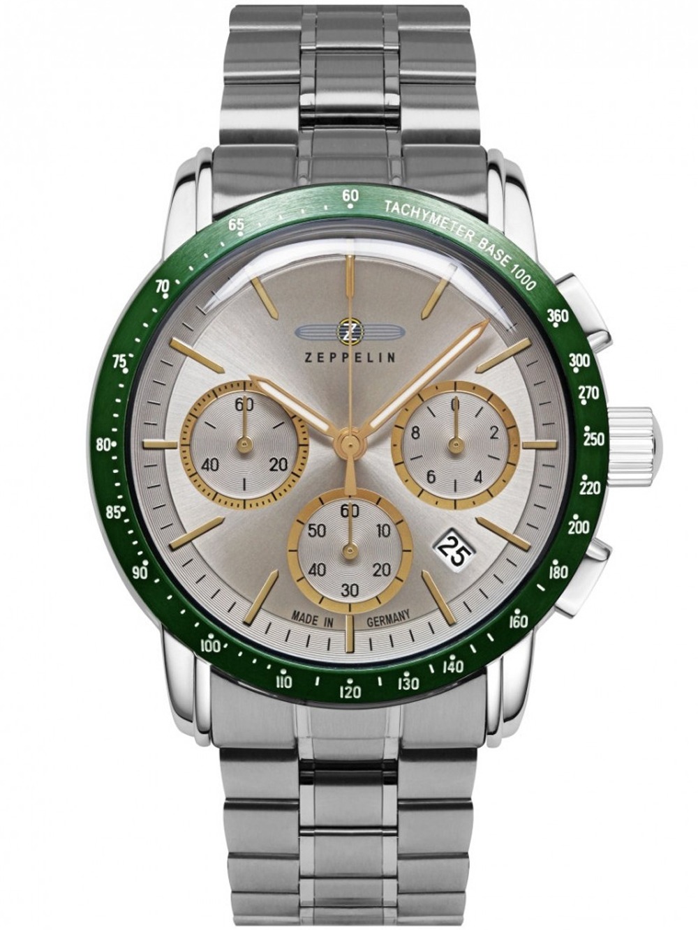 Zeppelin 8878MB-5 New York Chronograph 40mm 5ATM