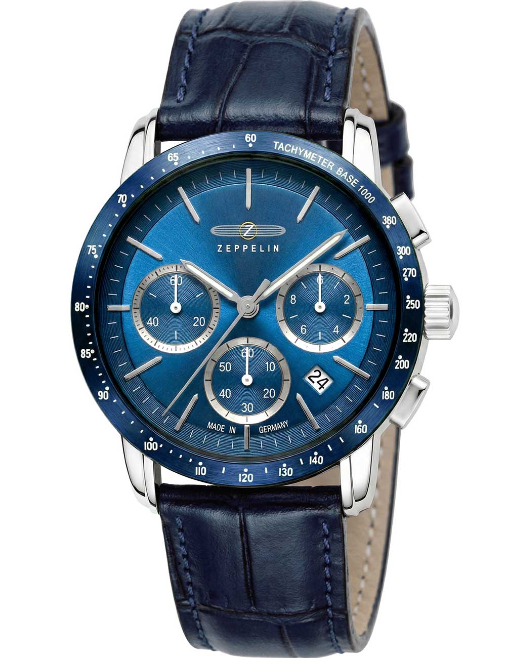 Zeppelin 8878-3 New York Chronograph 43mm 5ATM