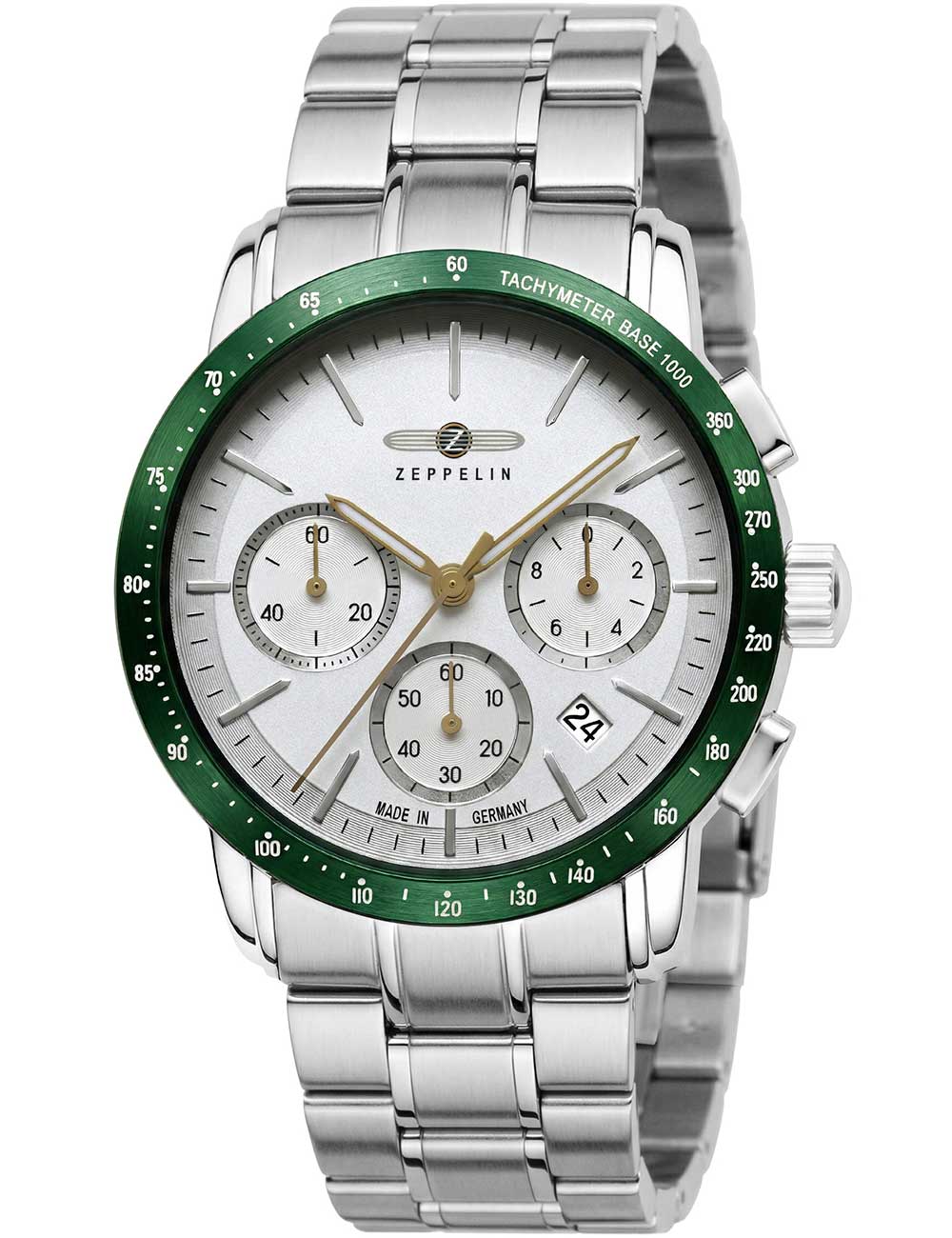 Zeppelin 8878MB-4 New York Chronograph 43mm 5ATM