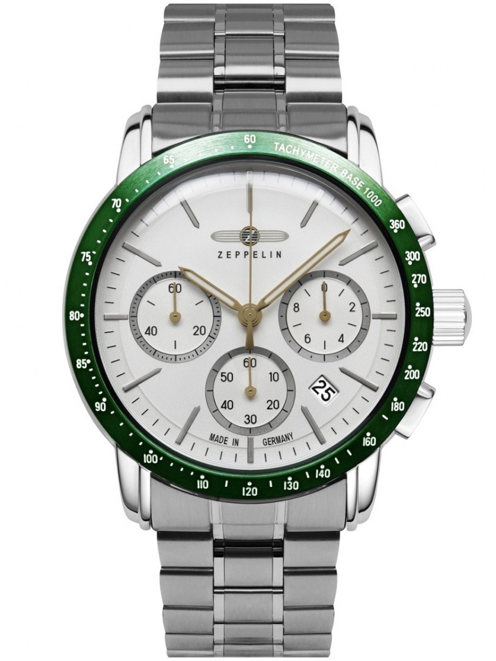 Zeppelin 8878MB-4 New York Chronograph 43mm 5ATM