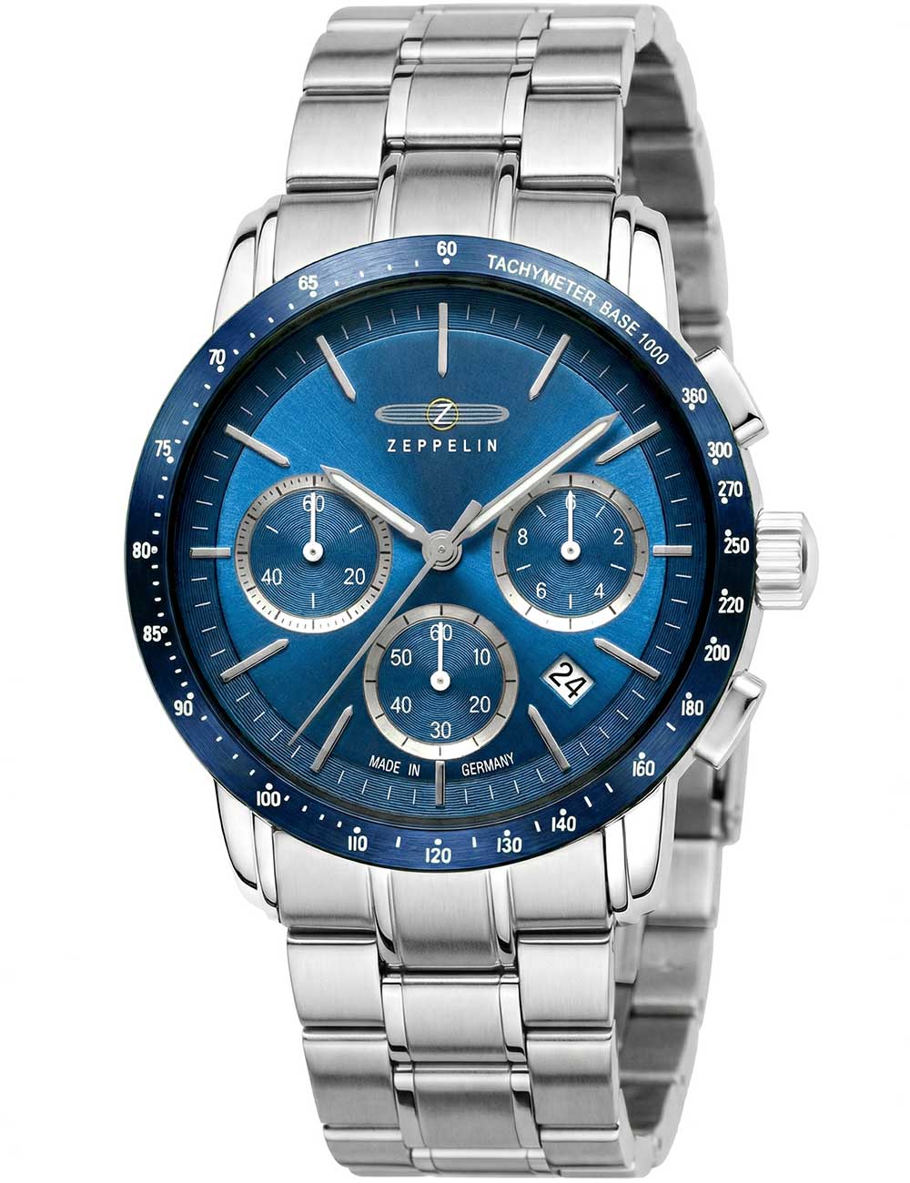 Zeppelin 8878MB-3 New York Chronograph 43mm 5ATM