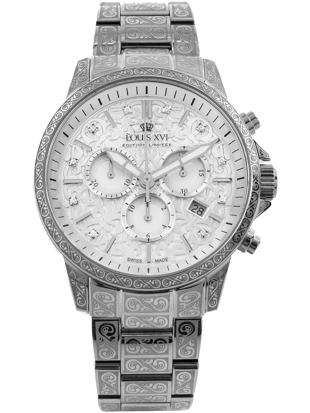 Louis XVI LXVI1821 Palais Royale Chronograph 43mm 10ATM