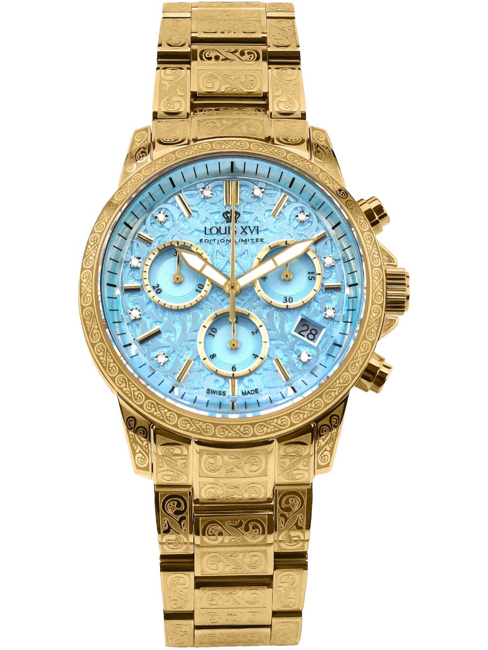 Louis XVI LXVI6003 Palais Royale Chronograph 38mm 10ATM