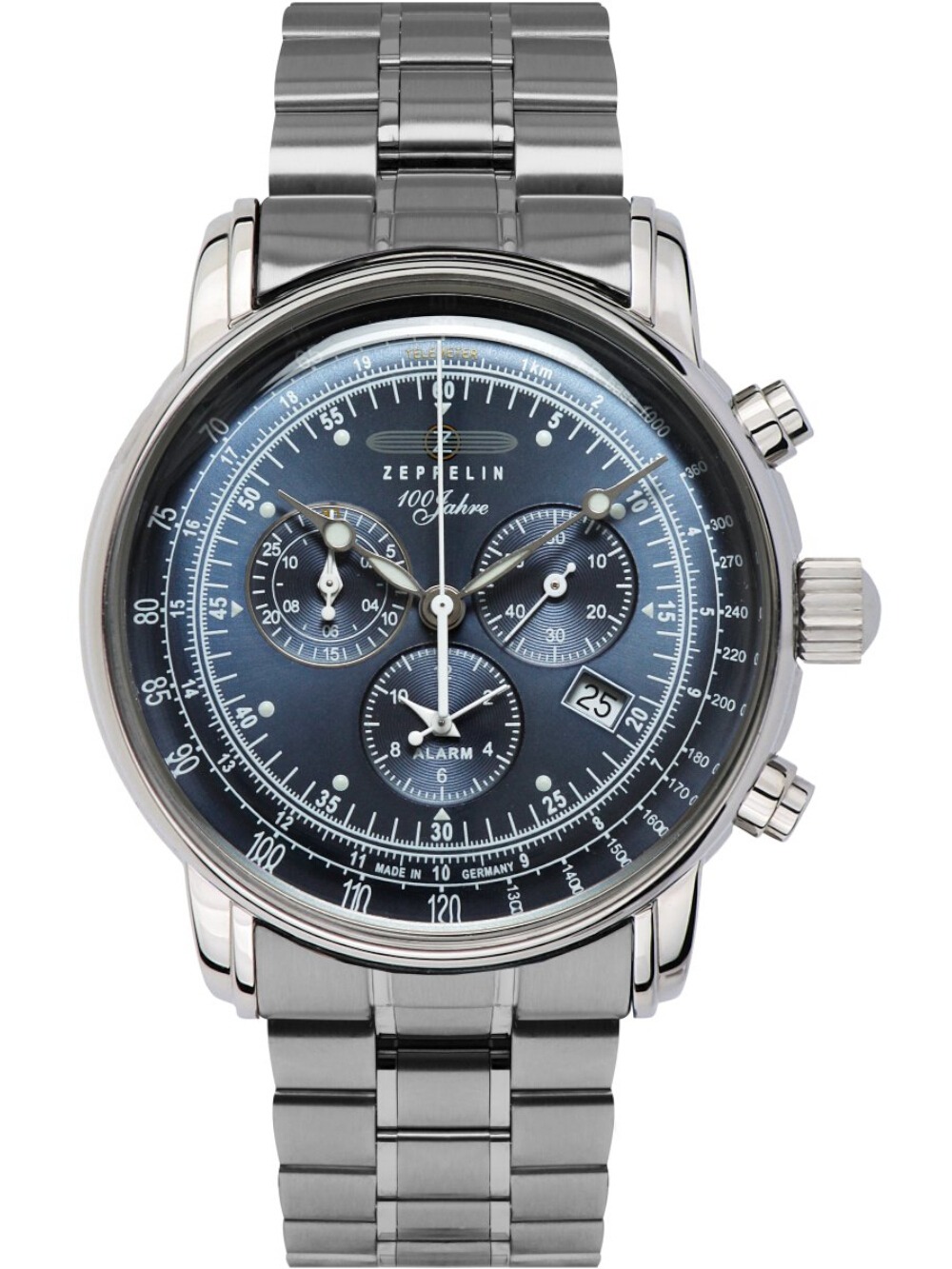 Zeppelin 7680MB-3 100 Years Zeppelin Chronograph 43mm 5ATM