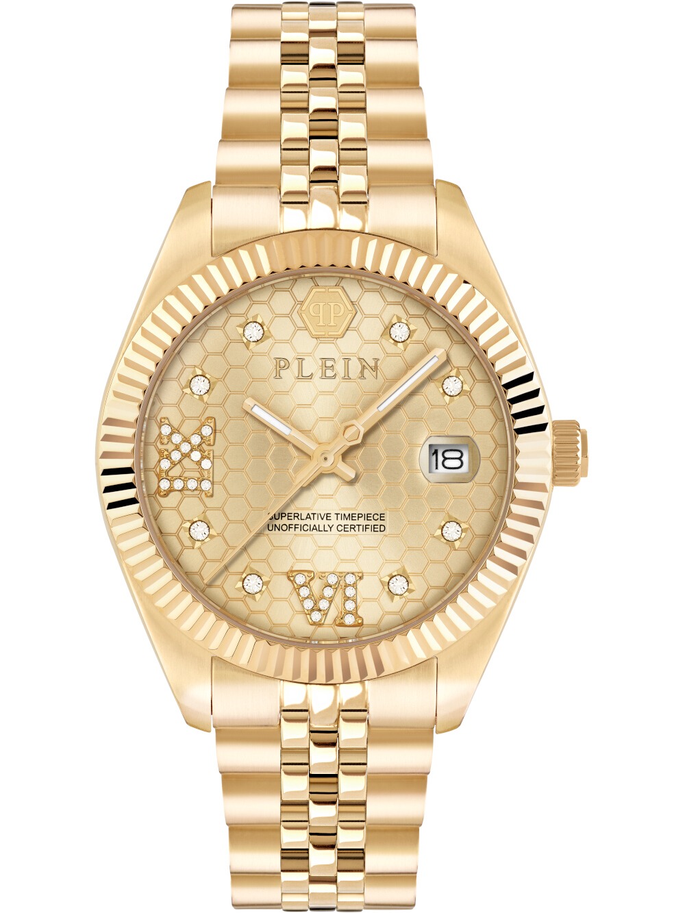 Philipp Plein PWYFA0425 Date Superlative 34mm 5ATM