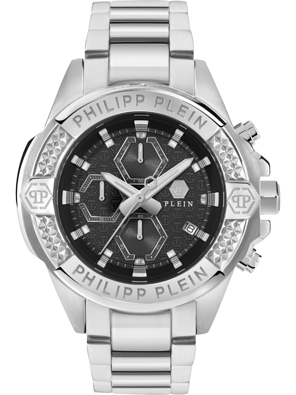 Philipp Plein PWWFA0425 The $kull Chrono 45mm 5ATM