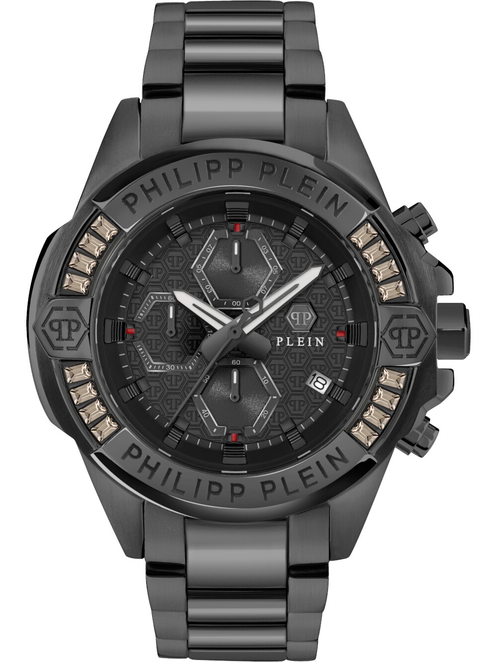 Philipp Plein PWWFA0725 The $kull Chrono 45mm 5ATM
