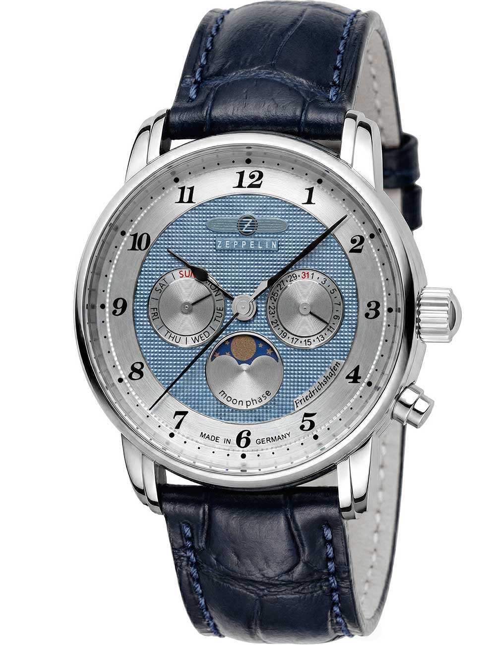 Zeppelin 8536-3 Friedrichshafen 41mm 5ATM